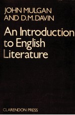 An <em>introduction</em> <em>to</em> English <em>literature</em>