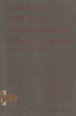 EMOTIONAL WELL BEIN<em>G</em> THROU<em>G</em>H RATIONAL BEHAVIOR TRAININ<em>G</em>