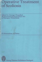 OPERATIVE TREATMENT OF SCOLIOSIS