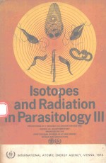ISOTOPES AND RADIATION <em>IN</em> PARASITOLOGY III
