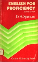<em>ENGLISH</em> FOR PROFICIENCY  <em>SECOND</em> <em>EDITION</em>