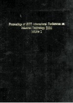 <em>PROCEEDINGS</em> <em>OF</em> IEEE <em>INTERNATI<em>ON</em>AL</em> <em>C<em>ON</em>FERENCE</em> <em>ON</em> INDUSTRIAL TECHNOLOGY 2000 <em>Volume</em> 2 <em>of</em> 2