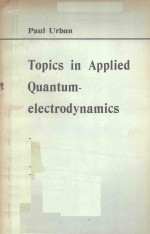 TOPICS IN <em>APPLIED</em> QUANTUMELECTODYNAMICS