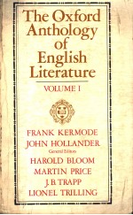 THE OXFORD ANTHOLOGY <em>OF</em> ENGLISH LITERATURE  <em>VOLUME</em> 1