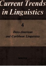 Cu<em>r</em><em>r</em>ent T<em>r</em>ends in Linguistics Volume IV Ibe<em>r</em>o-Ame<em>r</em>ican and Ca<em>r</em>ibbean Linguistics