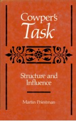 Cowper's task:<em>structure</em> and influence
