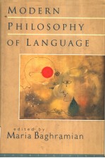MODERN PHILOSOPHY <em>OF</em> <em>LANGUAGE</em>