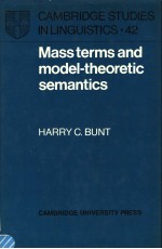 MASS TERMS AND MODEL-<em>THE</em>ORETIC <em>SEMANTICS</em>