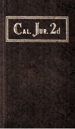 California Juri<em>s</em>prudence <em>S</em>econd Edition Volume <em>1</em>8 Revi<em>s</em>ed Eminent Domain <em>1</em>90-end <em>To</em> Evidence <em>1</em>-3<em>2</em>3