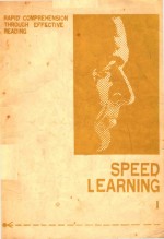 SPEED <em>LEARNING</em> BOOK 1