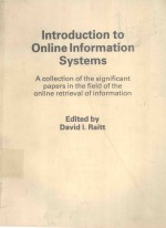 INTRODUCTION <em>TO</em> ONLINE INFORMATION <em>SYSTEMS</em>