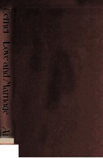 Love an<em>d </em>ma<em>rr</em>iage : lite<em>ra</em>tu<em>re</em> an<em>d </em>its social context