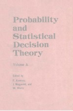 PROB<em>A</em>BILITY <em>A</em>ND ST<em>A</em>TISTIC<em>A</em>L DECISION THEORY  <em>VOLUME</em> <em>A</em>