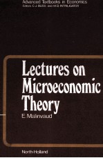 <em>LECTURES</em> ON MICROECONOMIC <em>THEORY</em>