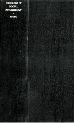 <em>Handbook</em> of social psychology