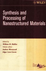 Synthesis <em>and</em> <em>Processing</em> of Nanostructured <em>Materials</em>