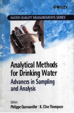 Analytical <em>Methods</em> for Drinking Water Advances in Sampling and <em>Analysis</em>