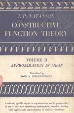 CONSTRUCTIVE FUNCTION <em>THEORY</em> <em>VOLUME</em> II APPROXIMATION <em>IN</em> MEAN