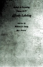 <em>METHODS</em> IN ENZYMOLOGY VOLUME XLVI AFFINITY LABELING