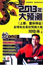 2013年大预测  上  整体特征