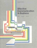 <em>EFFECTIVE</em> <em>COMMUNICATION</em> IN BUSINESS SEVENTH EDITION