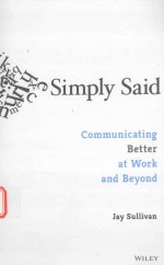 SIMP<em>L</em>Y SAID COMMUNICATING BETTER AT WORK AND BEYOND