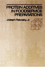 PROTE<em>IN</em> ADDITIVES <em>IN</em> FOODSERVICE PREPARATIONS