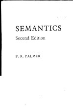<em>SEMANTICS</em>  SECOND EDITION