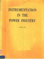 <em>IN</em>STRUMENTATION <em>IN</em> THE POWER <em>IN</em>DUSTRY  VOLUME 26