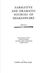 NARRATIVE AND DRAMATIC SOURCES <em>OF</em> SHAKESPEARE  <em>VOLUME</em> V