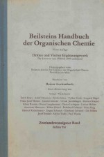 BEILSTEINS <em>HANDBUCH</em> <em>DER</em> ORGANISCHEN CHEMIE ZWEIUNDZWANZIGSTER <em>BAND</em> SECHSTER TEIL