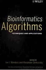 BIOINFORMATICS <em>ALGORITHMS</em> TECHNIQUES <em>AND</em> <em>APPLICATIONS</em>