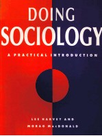 DOING SOCIOLOGY <em>A</em> PR<em>A</em>CTIC<em>A</em>L INTRODUCTION