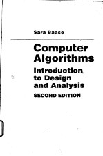COMPUTER ALGORITHMS INTRODUCTION TO <em>DESIGN</em> <em>AND</em> ANALYSIS  <em>SECOND</em> <em>EDITION</em>
