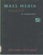 MASS MEDIA <em>RESEARCH</em>  <em>AN</em> <em>INTRODUCTION</em>