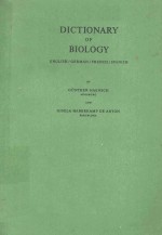 DICTION<em>A</em>RY <em>OF</em> BIOLOGY