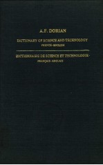 DICTIONARY <em>OF</em> SCIENCE AND <em>TECHNOLOGY</em>