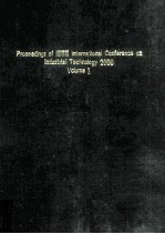 <em>PROCEEDINGS</em> <em>OF</em> IEEE <em>INTERNATI<em>ON</em>AL</em> <em>C<em>ON</em>FERENCE</em> <em>ON</em> INDUSTRIAL TECHNOLOGY 2000 <em>Volume</em> <em>1</em> <em>of</em> 2