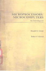MICROPROBESSORS MICROCOMPUTERS AN <em>INTRODUCTION</em>