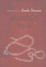 COLLECTED PAPERS <em>ON</em> SNAKE VEROMS