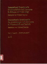 <em>IN</em>TERNATIONAL ENCYCLOPEDIA <em>OF</em> ABBREVIATIONS AND ACRONYMS <em>IN</em> <em>SCIENCE</em> AND TECHNOLOGY  VOL 9