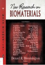 NEW RESEARCH ON <em>BIOMATERIALS</em>
