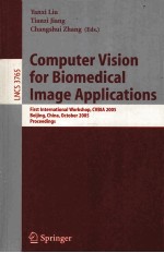 <em>Computer</em> <em>Vision</em> for Biomedical Image Applications First international Workshop