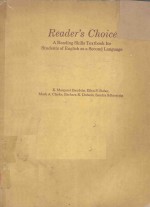 RE<em>A</em>DER'S CHOICE <em>A</em> RE<em>A</em>DING SKILLS <em>TEXTBOOK</em> <em>FOR</em> <em>STUDENTS</em> OF ENGLISH <em>A</em>S <em>A</em> SECOND L<em>A</em>NGU<em>A</em>GE