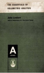 The Essentials <em>of</em> Volumetric <em>Analysis</em>