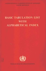 BASIC TABULATION LIST <em>WITH</em> ALPHABETICAL INDEX