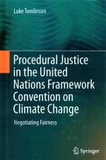 PROCEDURAL JUSTICE IN <em>THE</em> UNITED NATIONS FRAMEWORK CONVENTION ON CLIMATE CHANGE NEGOTIATING FAIRNESS