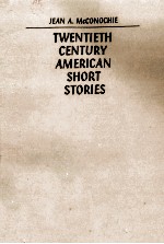 Twentieth century A<em>m</em>erican short stories
