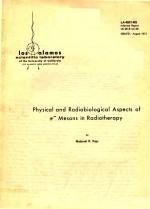 PHYSICAL A<em>N</em>D <em>R</em>ADIOBIOLOGICAL ASPECTS OF MESO<em>N</em>S I<em>N</em> <em>R</em>ADIOTHE<em>R</em>APY