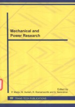 MECHANICAL AND <em>P</em>OWER RESEARCH